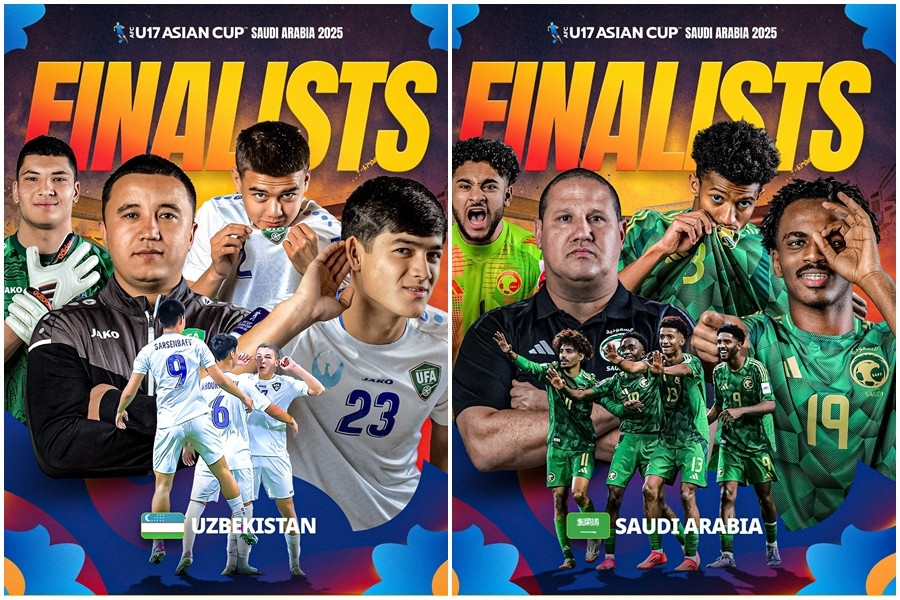 Xác định 2 đội bóng vào chung kết U17 châu Á 2025