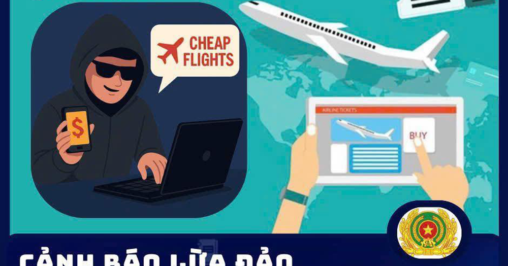 Công an TPHCM cảnh báo chiêu lừa đảo mua vé máy bay giá rẻ dịp nghỉ lễ 30/4