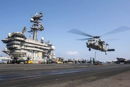 Houthi tấn công 2 tàu sân bay Mỹ, bắn hạ UAV trị giá 30 triệu USD