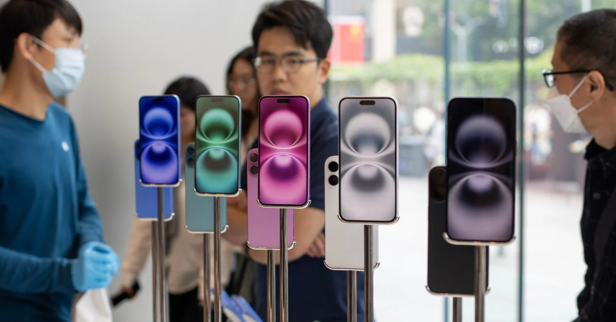 iPhone thất thế trước đối thủ Trung Quốc tại thị trường cạnh tranh nhất thế giới