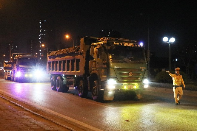 CSGT mở cao điểm xử lý vi phạm an toàn giao thông