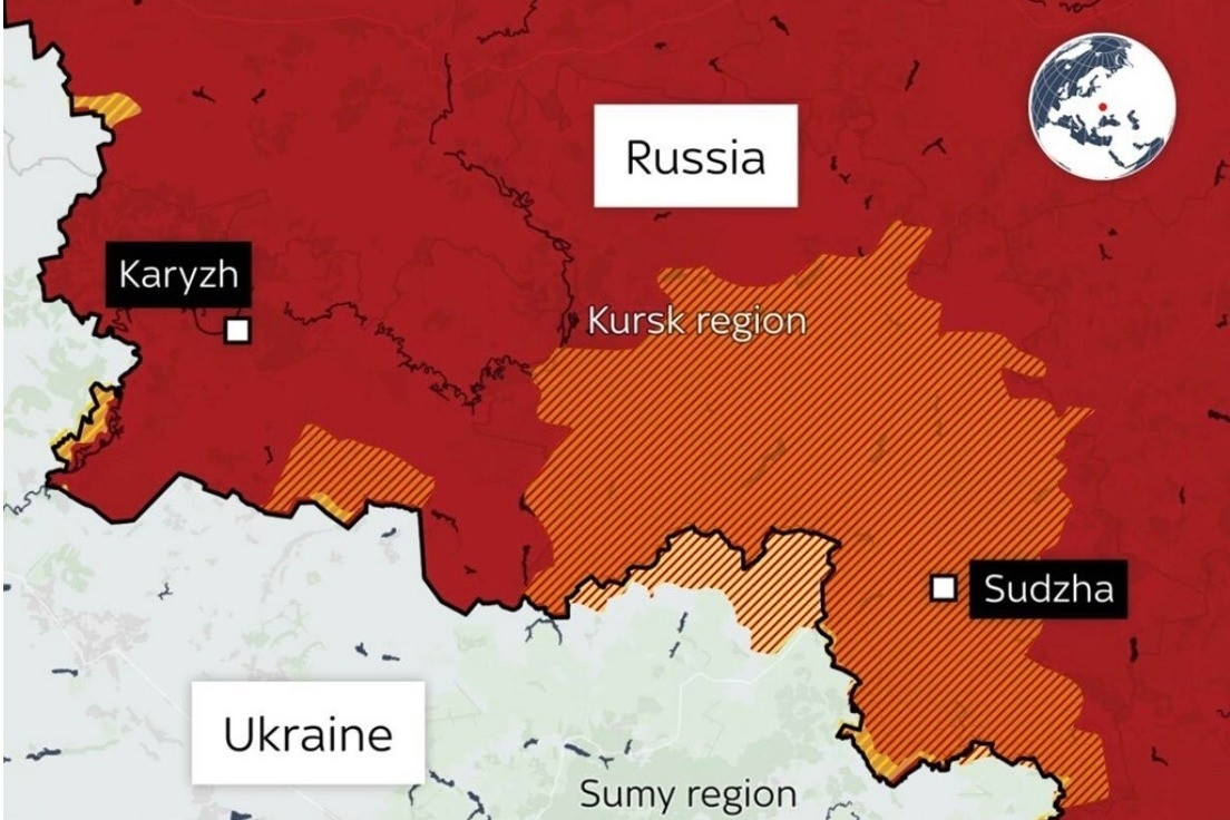 Nga tuyên bố quân Ukraine chỉ còn kiểm soát một làng ở Kursk