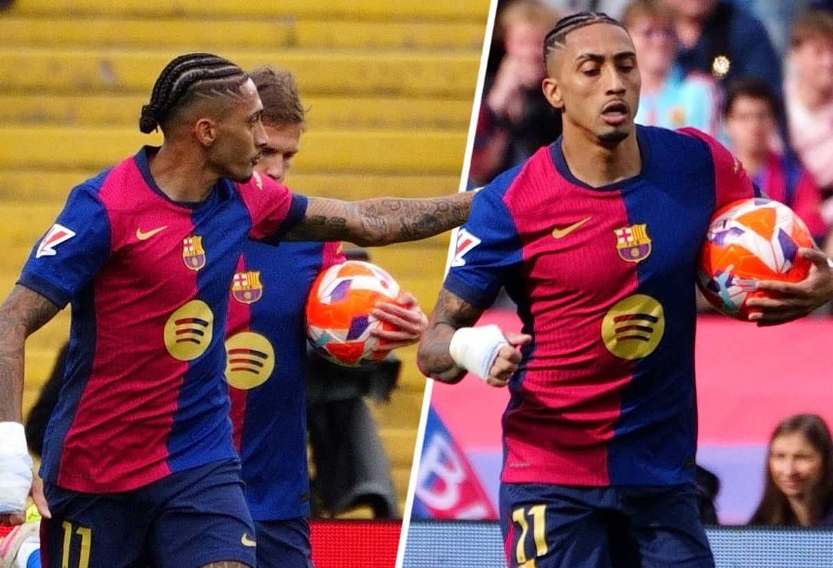 Raphinha hóa người hùng, Barca thắng đau tim