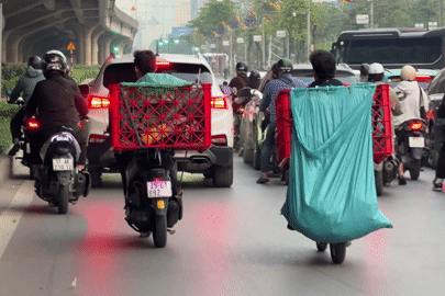 Phớt lờ Nghị định 168, nhiều tài xế cố tình che biển số xe máy