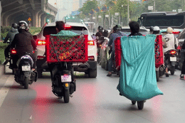 Phớt lờ Nghị định 168, nhiều tài xế cố tình che biển số xe máy