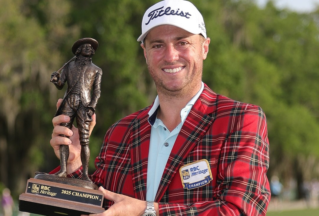Justin Thomas bỏ túi 93 tỷ nhờ vô địch RBC Heritage