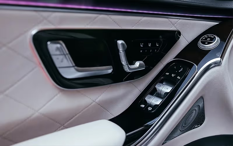 Mercedes Benz S Class Power Seat Controls.avif