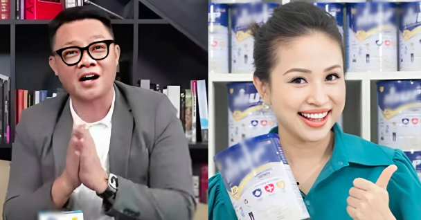 Quảng cáo sữa sai sự thật, BTV Quang Minh và Vân Hugo có thể sẽ bị phạt hơn 100 triệu đồng