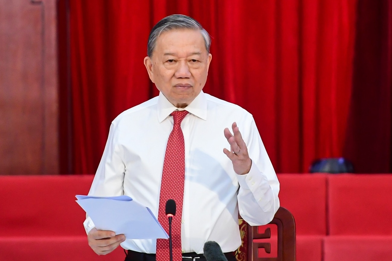 Tổng Bí thư Tô Lâm: Sáp nhập tỉnh không đơn giản là '2 cộng 2 bằng 4'