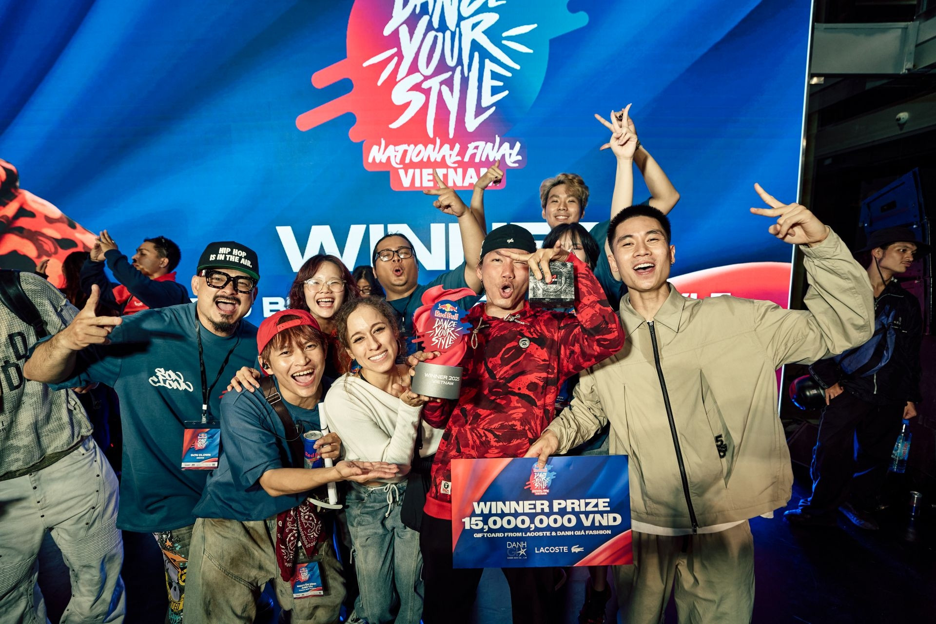 Lacoste và Danh Giá Fashion tiếp sức cho cộng đồng Street Dance Việt Nam
