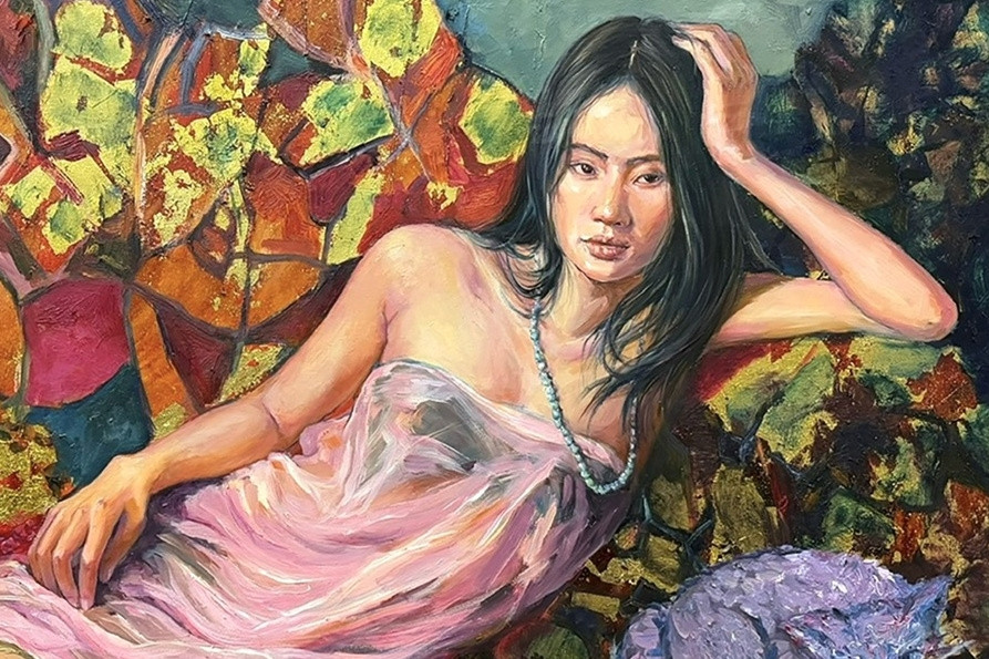 Những cô gái xuân thì trong tranh