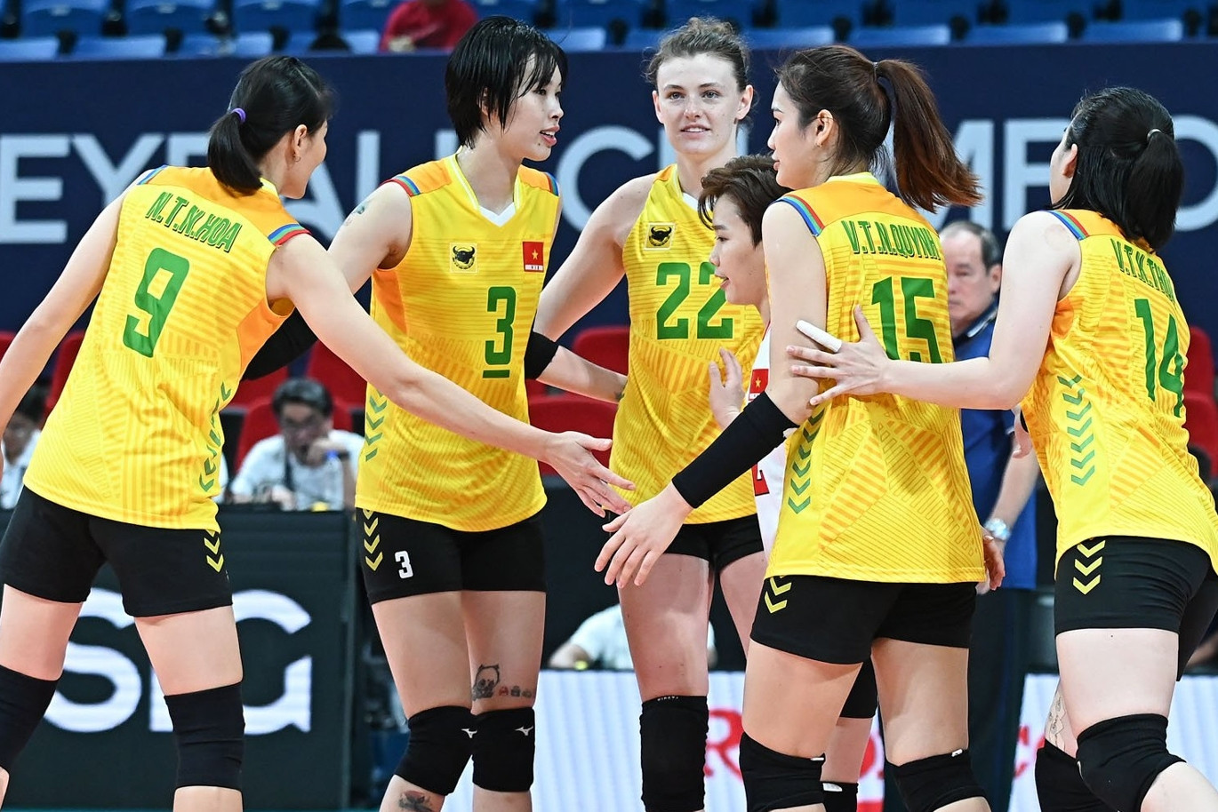 Thanh Thúy giúp VTV Bình Điền Long An vào tứ kết giải châu Á