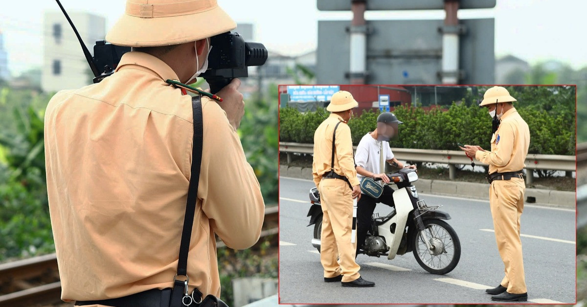 Phóng hơn 80 km/h, tài xế ở Hà Nội ngỡ ngàng nhận mức phạt ngang giá trị xe máy