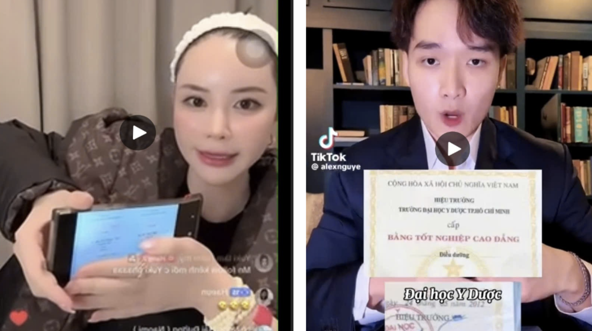 Xác minh vụ nghi dùng bằng tốt nghiệp giả quảng cáo làm đẹp trái phép trên mạng