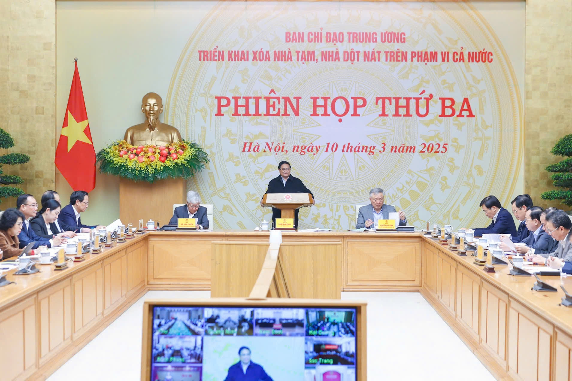 Kiện toàn Ban Chỉ đạo TƯ triển khai xóa nhà tạm, nhà dột nát trên cả nước