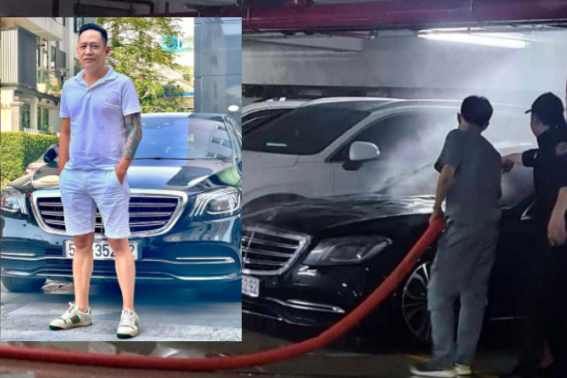 Vụ cháy xe Mercedes giá 5 tỷ của ca sĩ Duy Mạnh: Hãng xe Đức 'phản pháo'