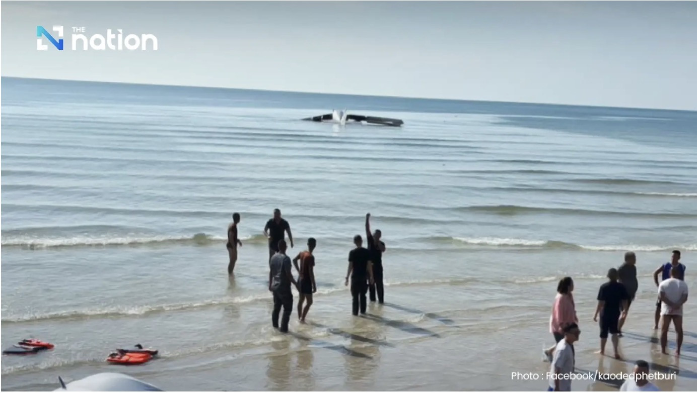 Máy bay Thái Lan. Ảnh: The Nation