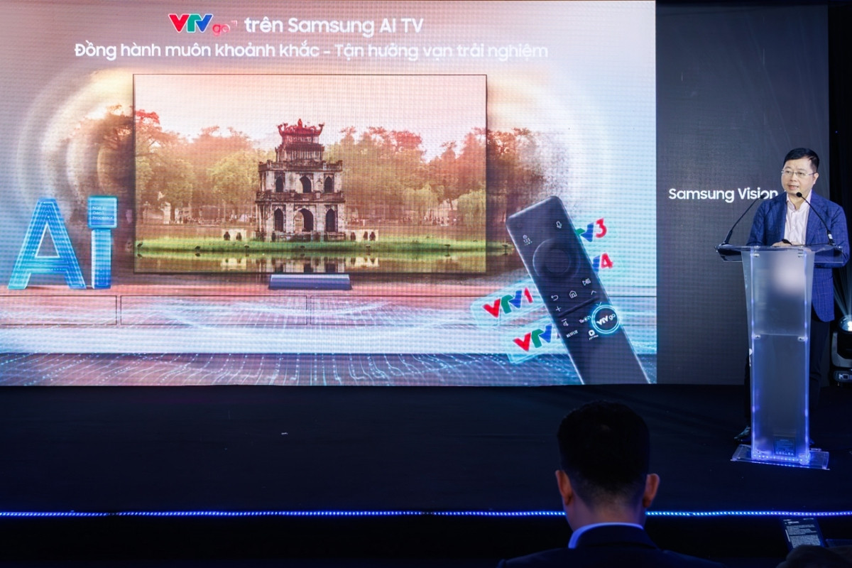 Phím cứng VTVGo đã xuất hiện trên điều khiển TV Samsung thế hệ mới