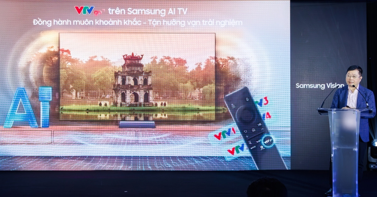 Phím cứng VTVGo đã xuất hiện trên điều khiển TV Samsung thế hệ mới