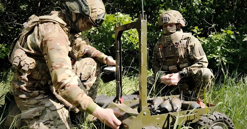 Robot cảm tử Lyagushka ‘ếch’, vũ khí mới tạo đột phá trên chiến trường