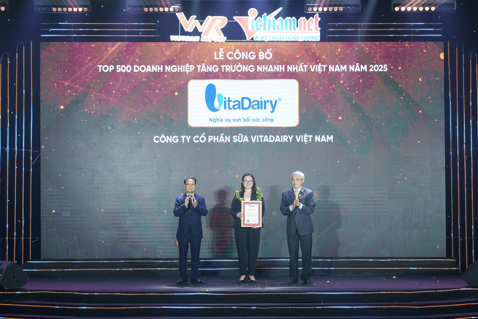 VitaDairy - Top 1 tăng trưởng nhanh nhất ngành sữa Việt Nam 2025