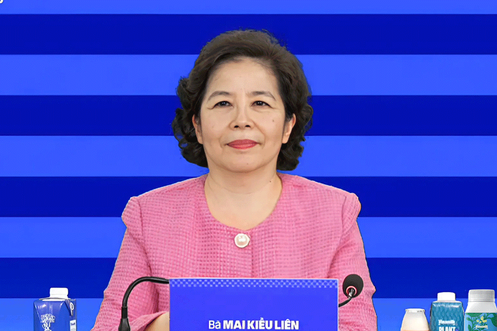 CEO Vinamilk Mai Kiều Liên nói về kịch bản thuế nhập khẩu sữa Mỹ còn 0%