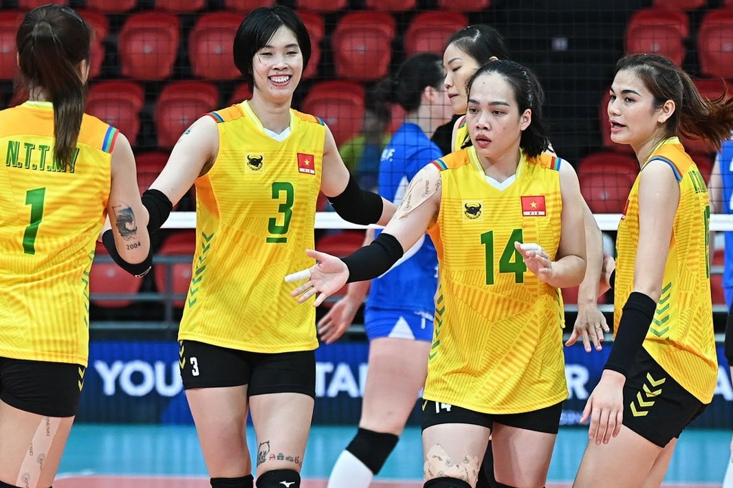 Đánh bại CLB Trung Quốc, VTV Bình Điền Long An vào chung kết