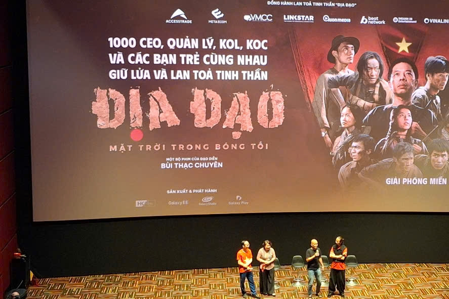 Nhà đầu tư phim 'Địa đạo' tiết lộ bất ngờ về điểm hoà vốn và ẩn ý cho giới CEO