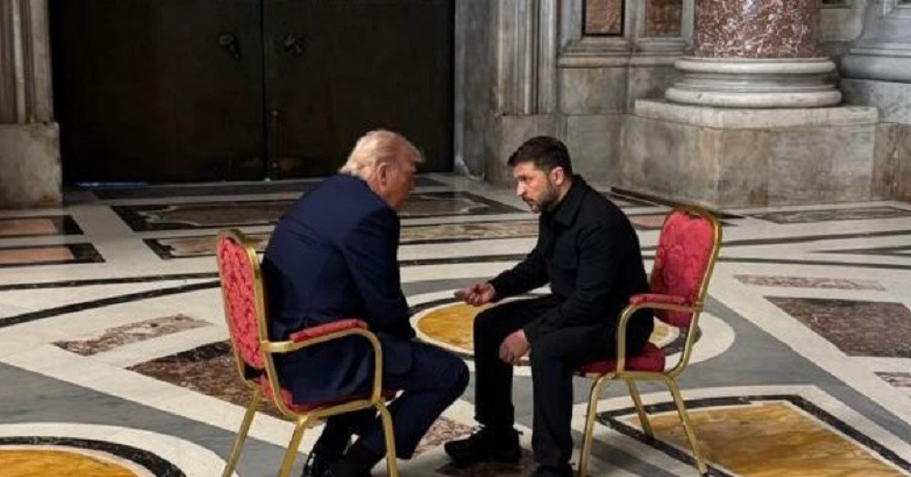 Ông Zelensky cảm ơn Tổng thống Trump sau cuộc gặp riêng ở Vatican