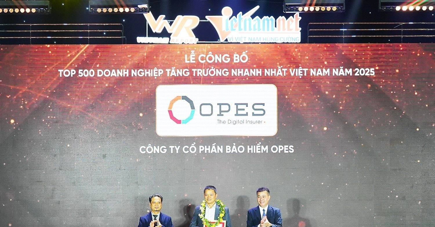 OPES dẫn đầu ngành bảo hiểm phi nhân thọ trong bảng xếp hạng FAST500