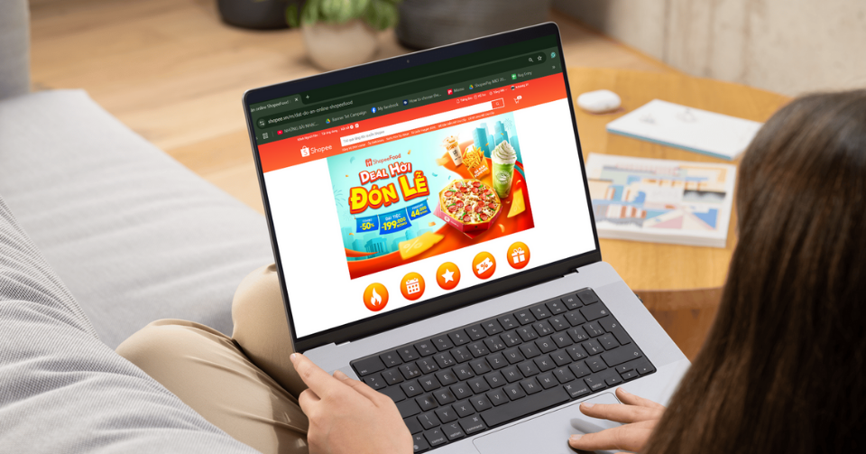 ShopeeFood ‘ghi điểm’ nhờ kết hợp livestream vào trải nghiệm người dùng