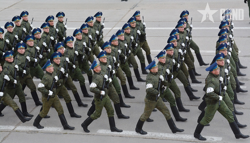 Đoàn QĐND Việt Nam tham gia Lễ duyệt binh tại Quảng trường Đỏ hợp luyện tại thao trường Alabino