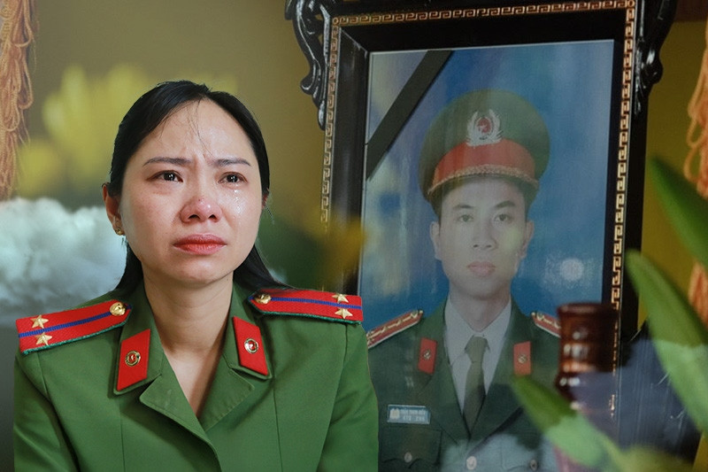 Lời xúc động của Đại tá ở lễ tang đồng đội và quyết định đặc cách 'vợ nối nghiệp chồng'