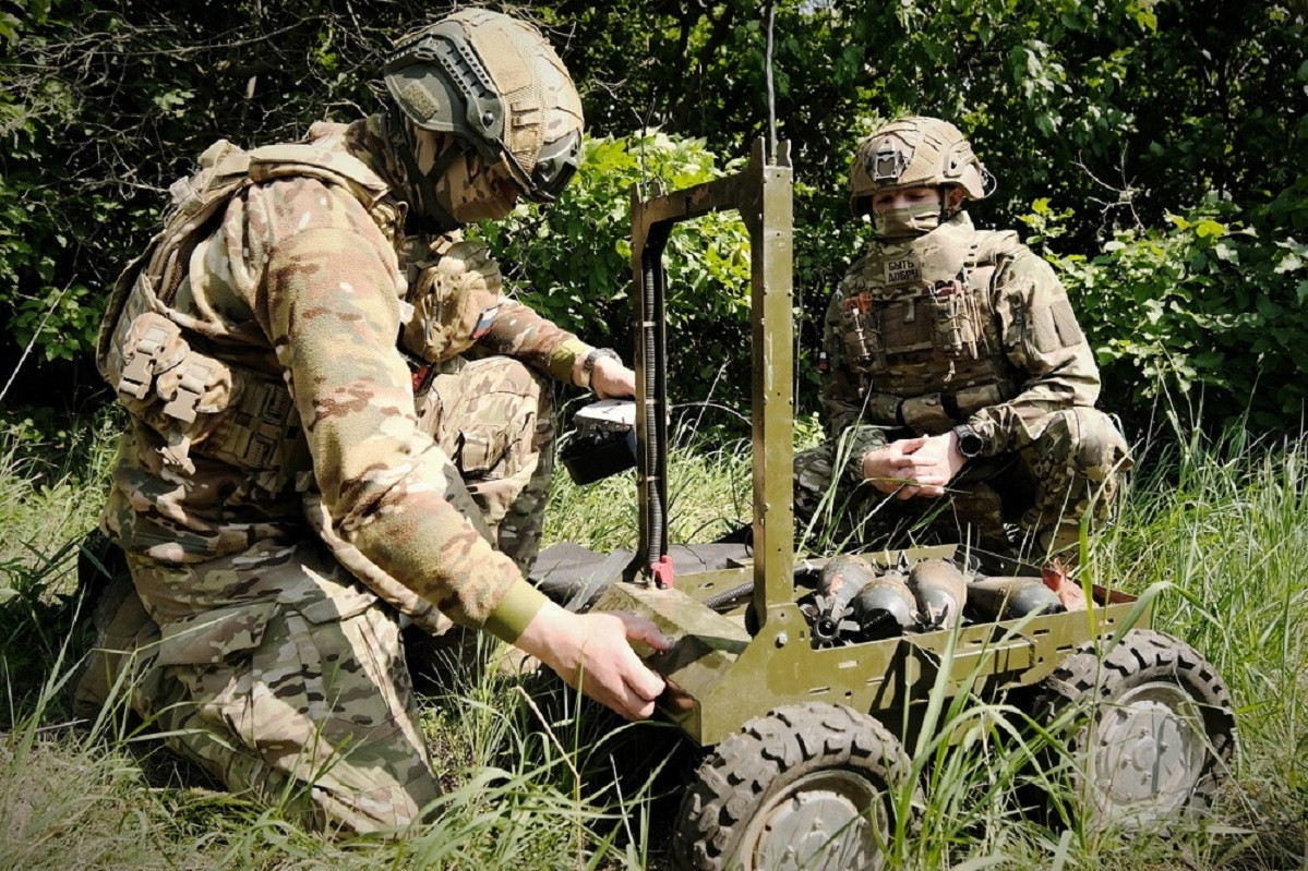 Robot cảm tử Lyagushka của Nga có gì đặc biệt?