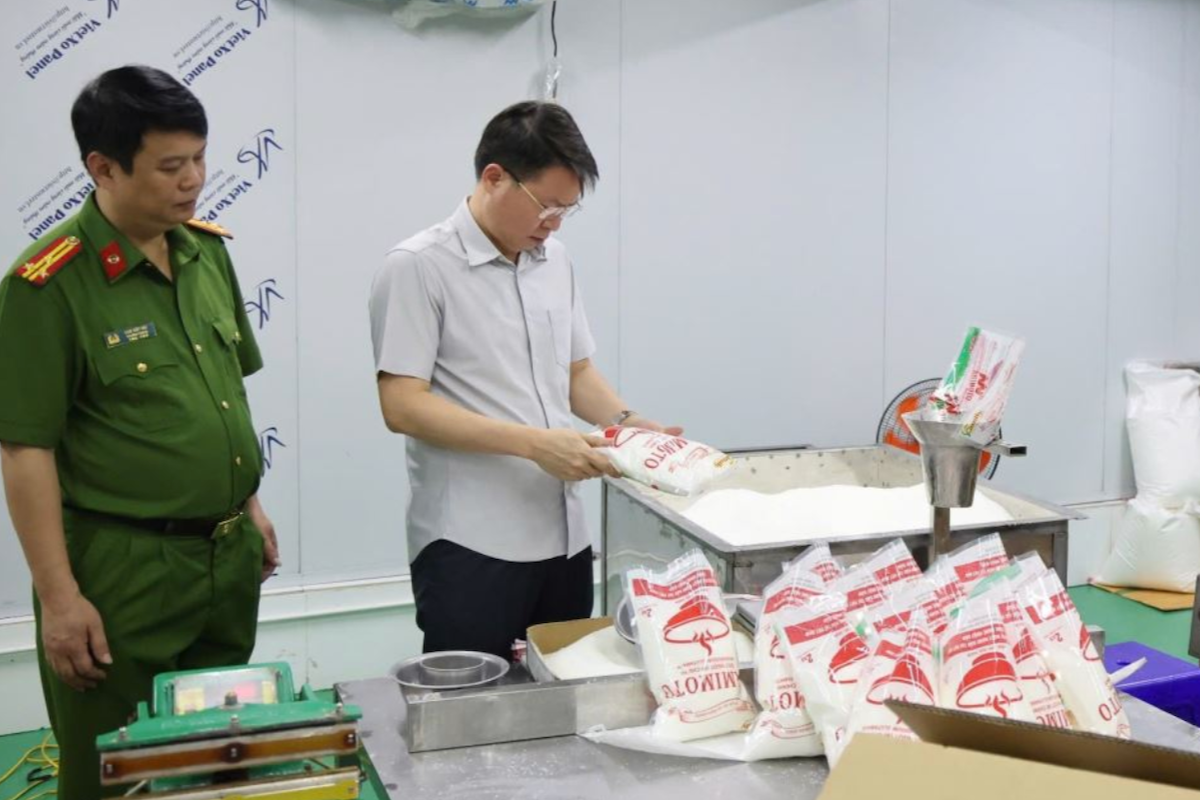 Thu hồi toàn bộ mì chính giả của Công ty Famimoto Việt Nam