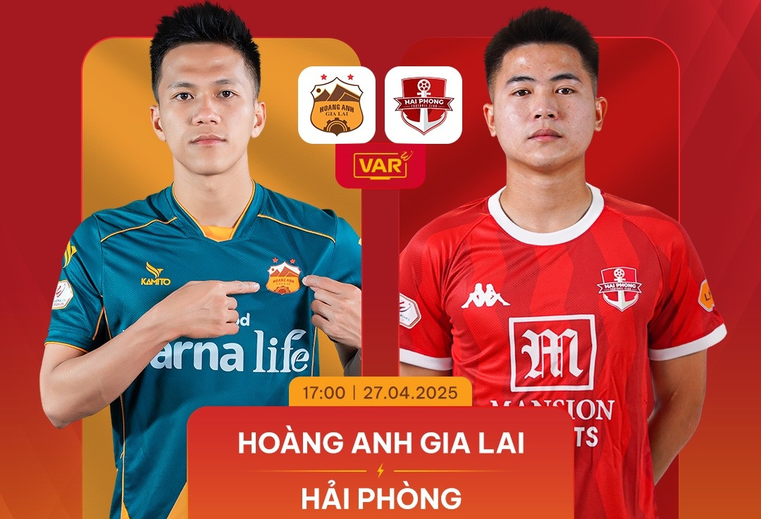 Trực tiếp bóng đá HAGL vs Hải Phòng: Chủ nhà khát thắng