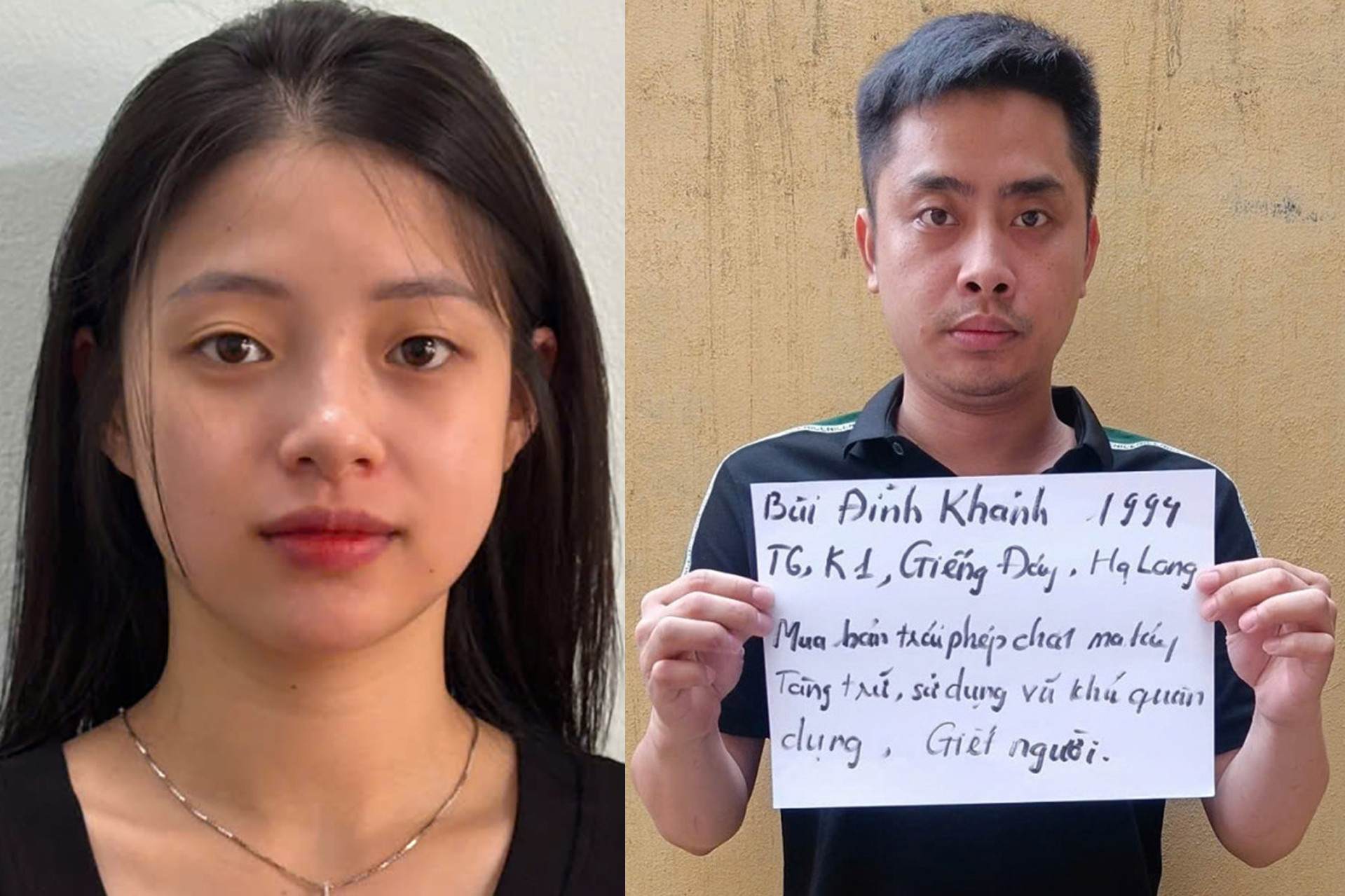 Bạn gái Bùi Đình Khánh bị bắt về tội gì?