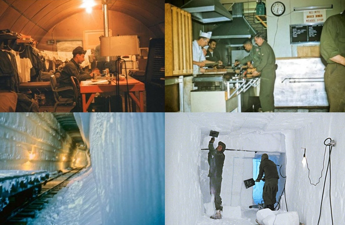 Căn cứ hạt nhân sâu 30m dưới băng bị bỏ hoang của Mỹ tại Greenland