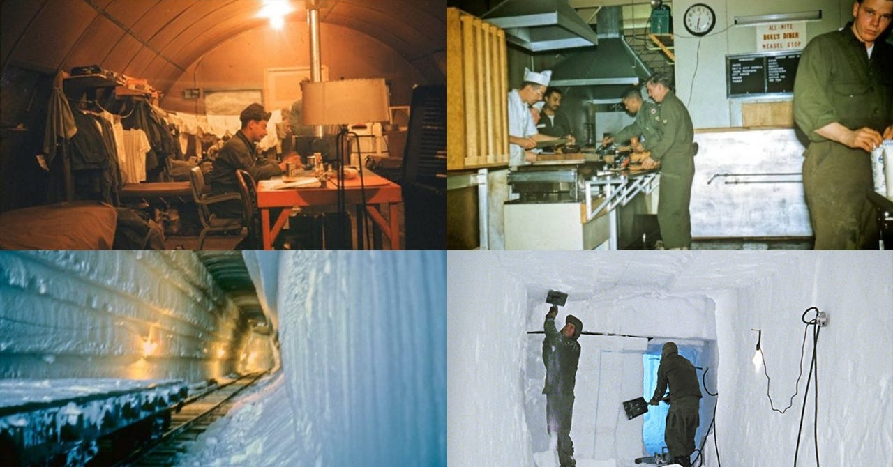 Căn cứ hạt nhân sâu 30m dưới băng bị bỏ hoang của Mỹ tại Greenland