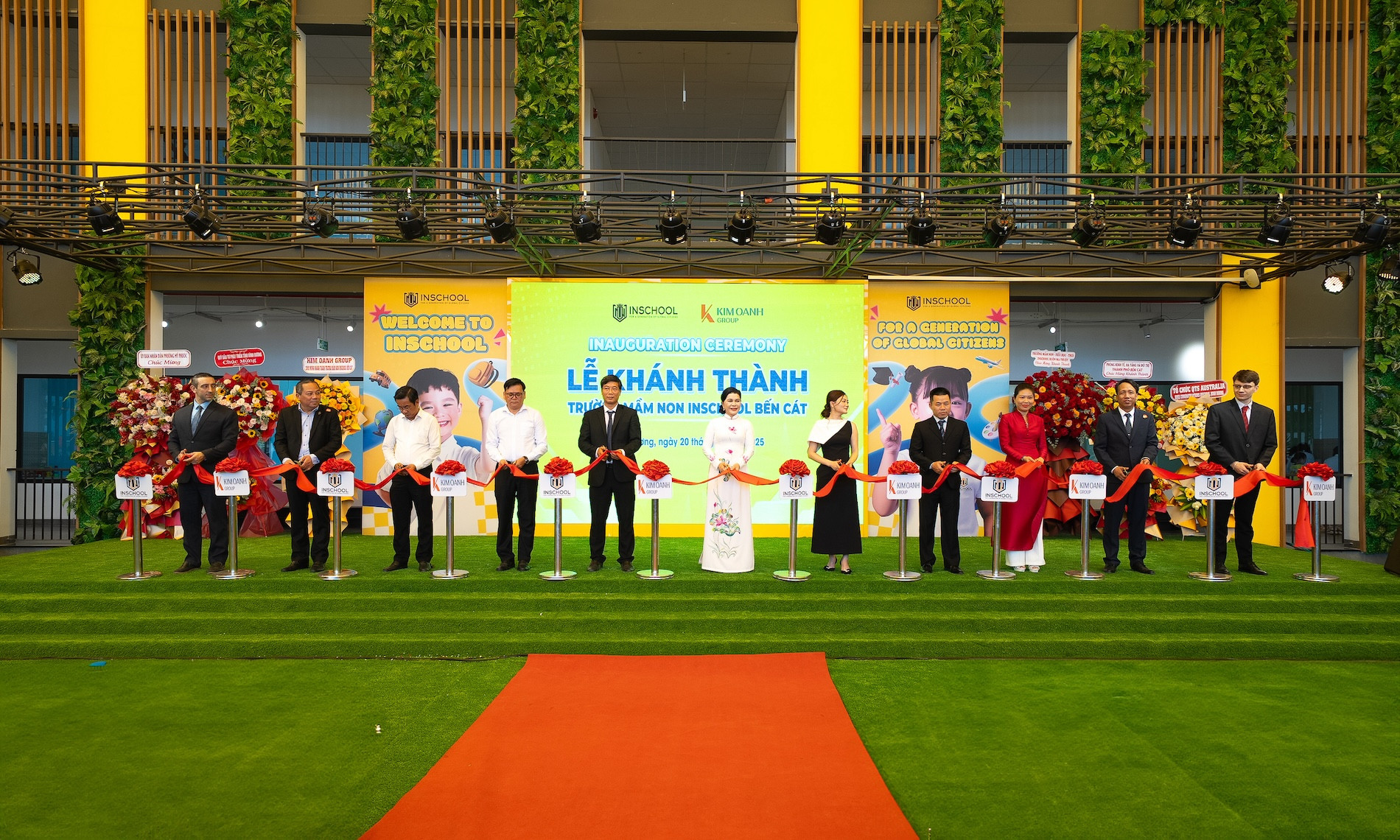 Kim Oanh Group khánh thành Trường Mầm non INschool Bến Cát