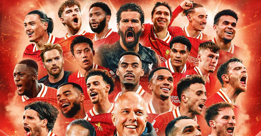Liverpool vô địch Premier League: Di sản Klopp và Slot kiên cường