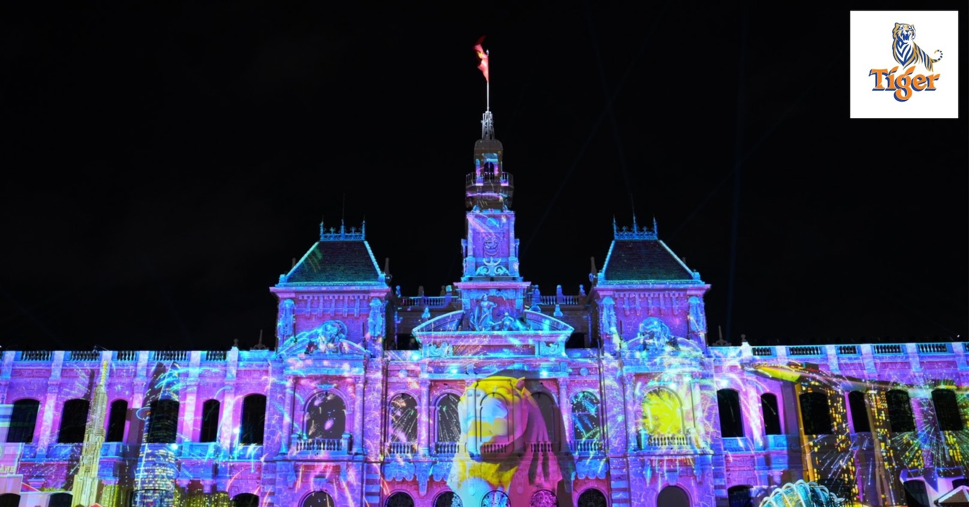 Singapore trình diễn 3D Mapping: Dấu ấn thị giác từ ‘Đảo quốc sư tử’