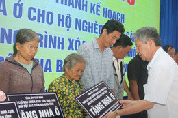 Thêm 1 tỉnh công bố hoàn thành xóa nhà tạm, nhà dột nát trong tháng 4
