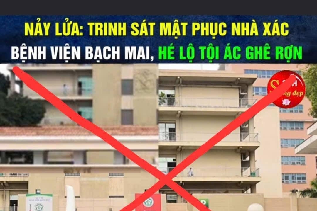 Vụ clip bịa đặt về Bệnh viện Bạch Mai, đề nghị công an vào cuộc điều tra