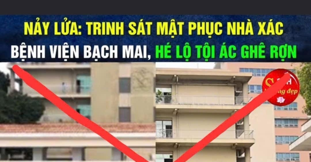 Vụ clip bịa đặt về Bệnh viện Bạch Mai, đề nghị công an vào cuộc điều tra