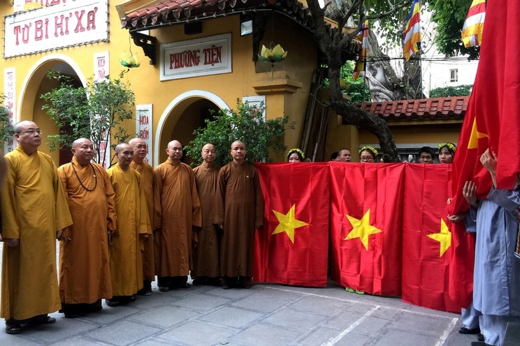 Các chùa đồng loạt cử chuông trống, cầu quốc thái dân an vào sáng 30/4