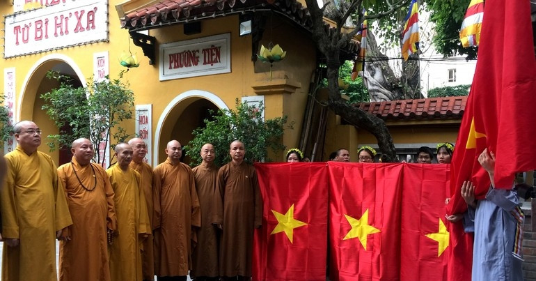 Các chùa đồng loạt cử chuông trống, cầu quốc thái dân an vào sáng 30/4