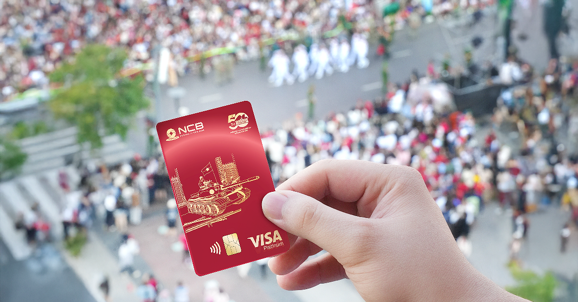 Chào mừng 30/4, NCB ra mắt thẻ Visa phiên bản giới hạn mang tên ‘Thống Nhất’