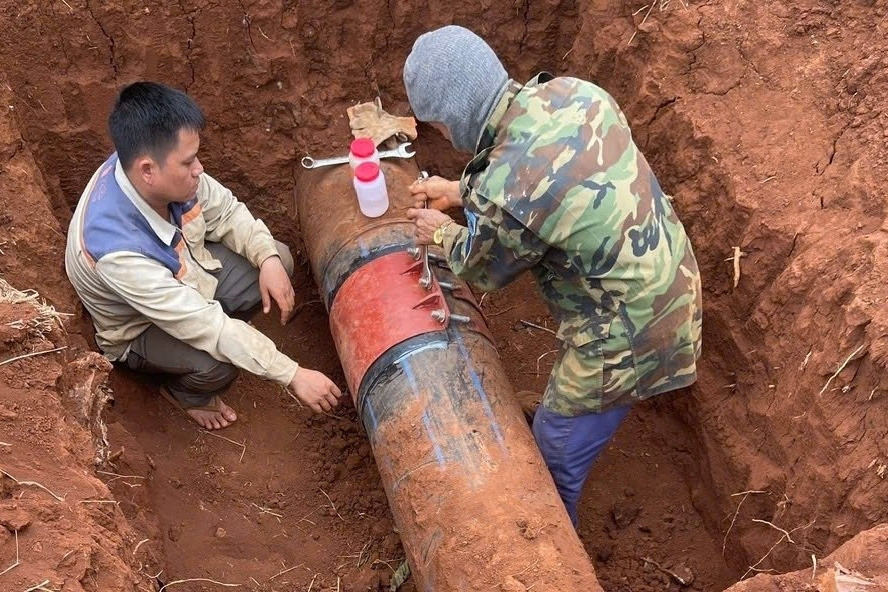 Công an yêu cầu cung cấp hồ sơ dự án tưới tiêu 72 tỷ, 15 lần vỡ ống