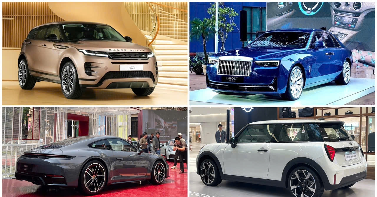 Nhìn lại loạt ô tô mới từ xe sang đến siêu sang ra mắt khách Việt đầu năm 2025